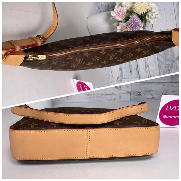 LOUIS VUITTON Monogram Canvas Shoulder Bag VINTAGE - Picture 8 of 17